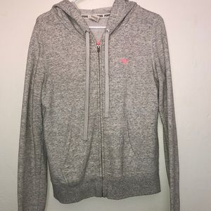 Women’s Pink Zip Up Hoodie